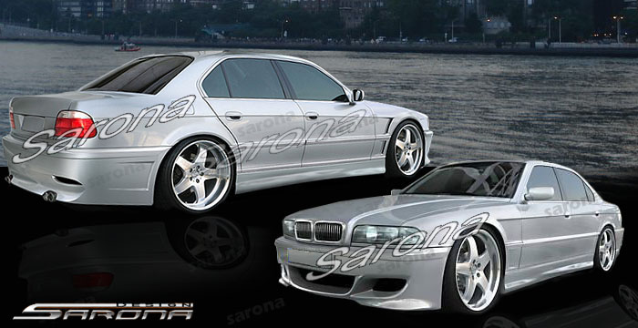 Custom BMW 7 Series Body Kit  Sedan (1995 - 2001) - $1450.00 (Manufacturer Sarona, Part #BM-047-KT)